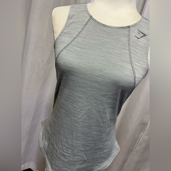 GymShark United speed tank in grey | size Medium - Picture 3 of 6